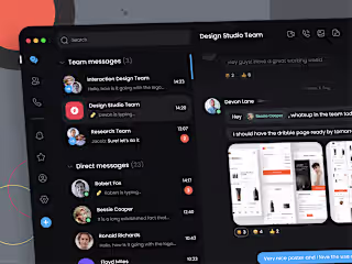 Messenger Dashboard Web App