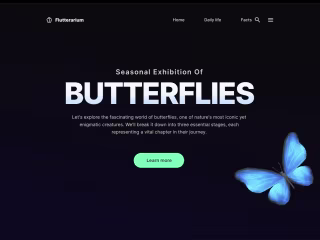 3D Animated UI/UX Web Design -Landing Page
