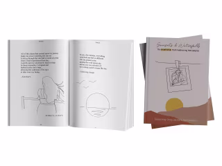 Sunsets and Waterfalls Poetry Book