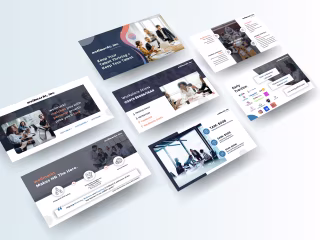 Wellmarkt Pitch Deck Design