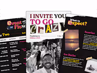 Retreat Brochure Design for Nidvaya Gupta