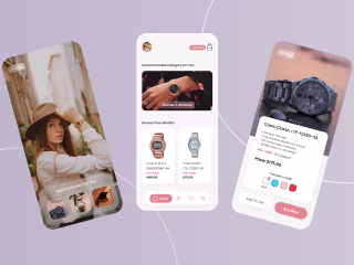Elegant App Design for a Luxury Watch Marketplace