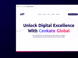 Digital Agency - Cenkate Global Website