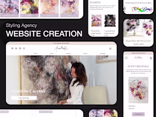 Revitalising an E-commerce Platform for Abstract Floral Art