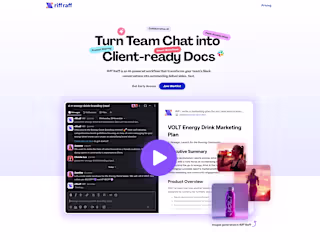 Riff Raff AI Collab - Branding + Framer Design and Development