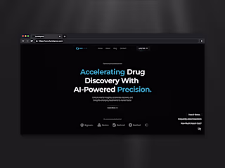 DeepKinetix Website Redesign
