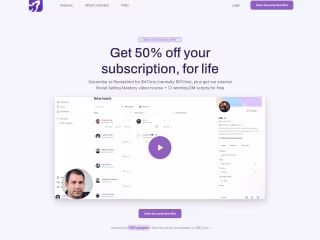 SaaS Design & Development for LeadGen Platform
