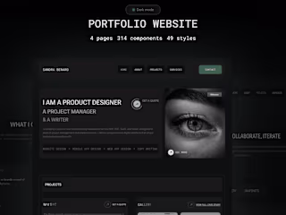 Interactive Portfolio website
