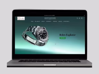 Branding and Website Design: Kravit Jewelers