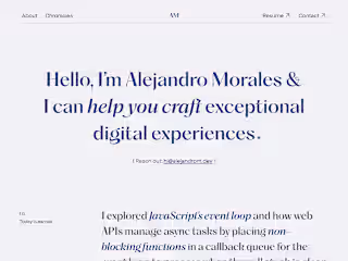 Alejandro's Site