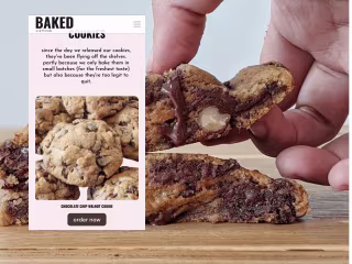 Creating an online presence for a Bakery