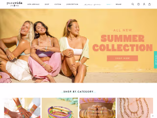 Pura Vida Ecommerce Revamp
