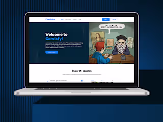Comicfy AI - AI Website Design