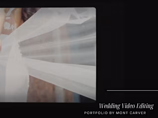Wedding Video Editing portfolio