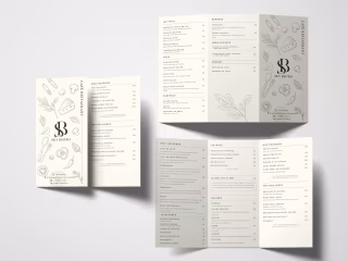 Menu design