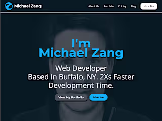 Portfolio Website (self) - Webflow Website