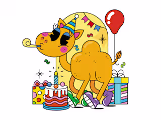 Birthday Camel