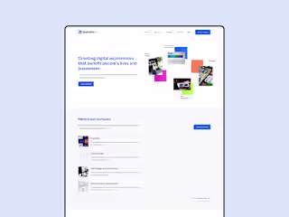 Upstraline Creative – Modern Agency Website