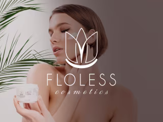 Floless cosmetics brand identity