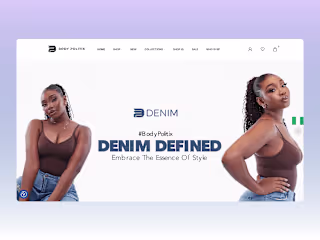 Body Politix E-Commerce Figma to WordPress Website