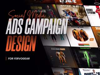 FervoGear Ads Campaign Design | Social Media Strategy