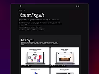 Website Portfolio
