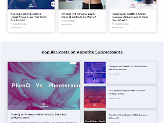 Max Health Living - Custom Blog & Affiliate Website
