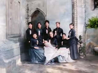 animatetd By Ai from a 120 year old photo - YouTube