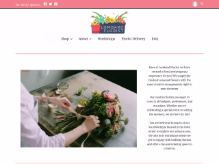 Lombard Florist: Flower Shop Redesign