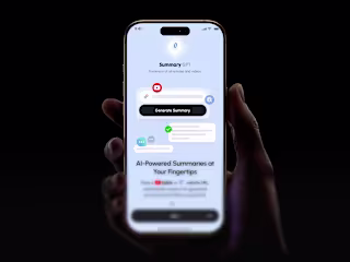 Mobile App UI/UX Design with AI-Generated Summaries