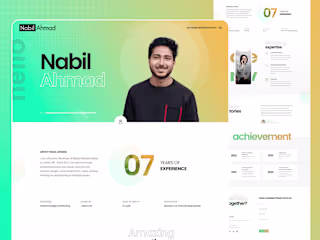 Professional Portfolio & Resume Website Design