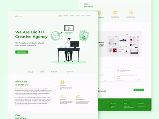 Wilvisuals Digital Agency Website 