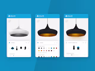 Velum Light Configurator - Mobile version