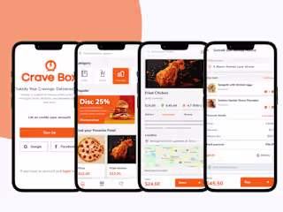 CraveBox | UI/UX Design