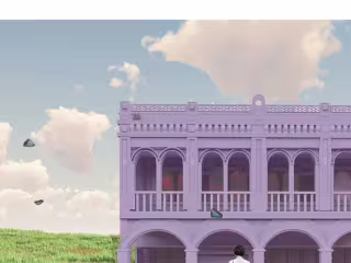 Divinagracia Building on Surreal Atmosphere