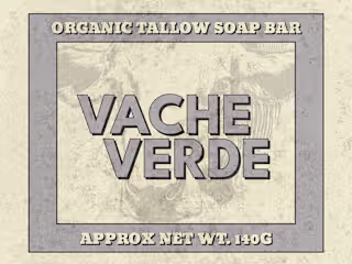 Vache Verde | Branding & Packaging Sticker Design
