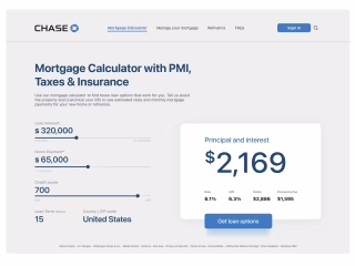 Chase bank UI DESIGN