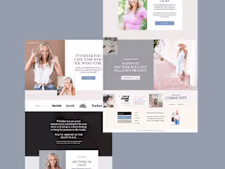 Showit Website For Coach