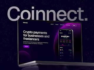 Crypto Landing Page Framer Development