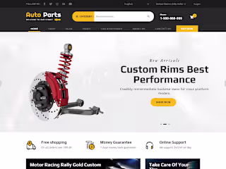 Auto parts website