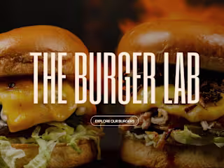 The Burger Lab : Website Development