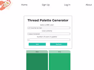 Thread Palette Generator