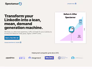 Spectamur WordPress Website Design + Copywriting 