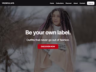 Ecommerce Website Design Using Framer and Figma