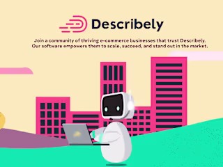 Describely mini visuals on Behance