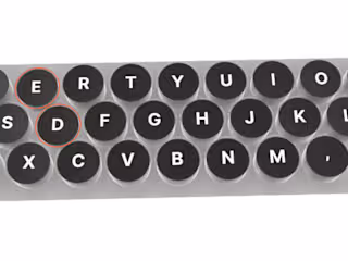 Interactive Spline 3D keyboard on Framer