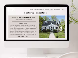 Realty Ad Mockup