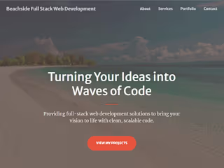 Portfolio Site for my Business