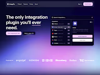 Integrify: The only integration plugin you'll ever need