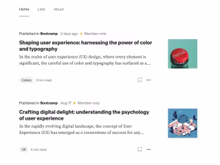 Writer for Medium